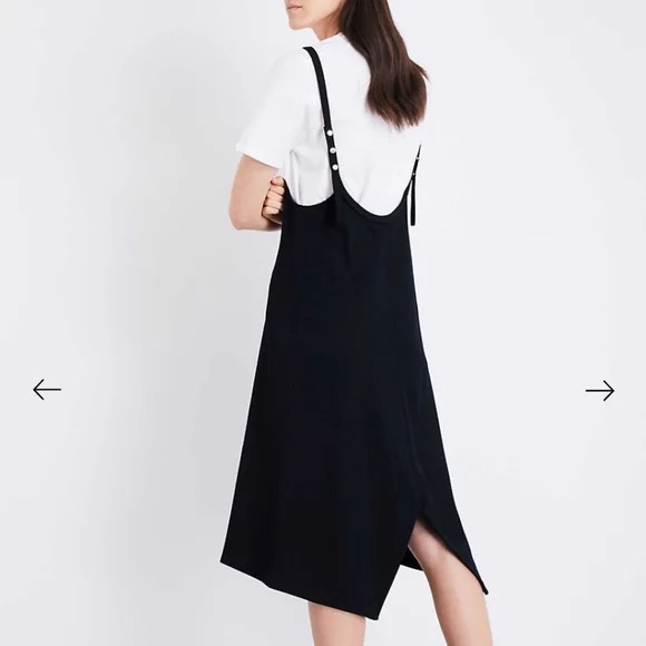 Maje Dresses & Skirts - Maje Rabana Asymmetrical Scoop Neck Knit Dress